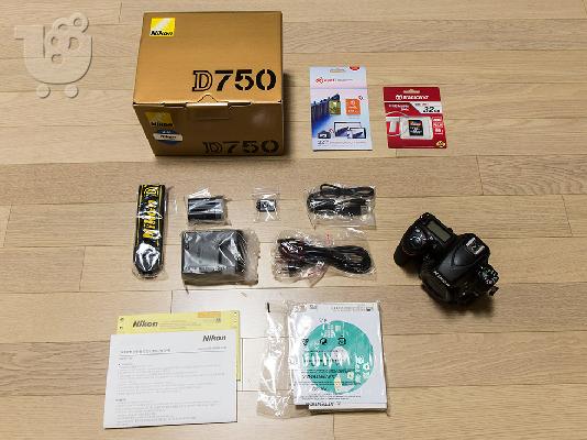 PoulaTo: Nikon D750 με φορμά FX ψηφιακές SLR σώμα της μηχανής μόνο